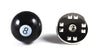 Pin Billar Bola Número 8
