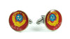 Gemelos para camisa moneda de la URSS 15 Kopeks