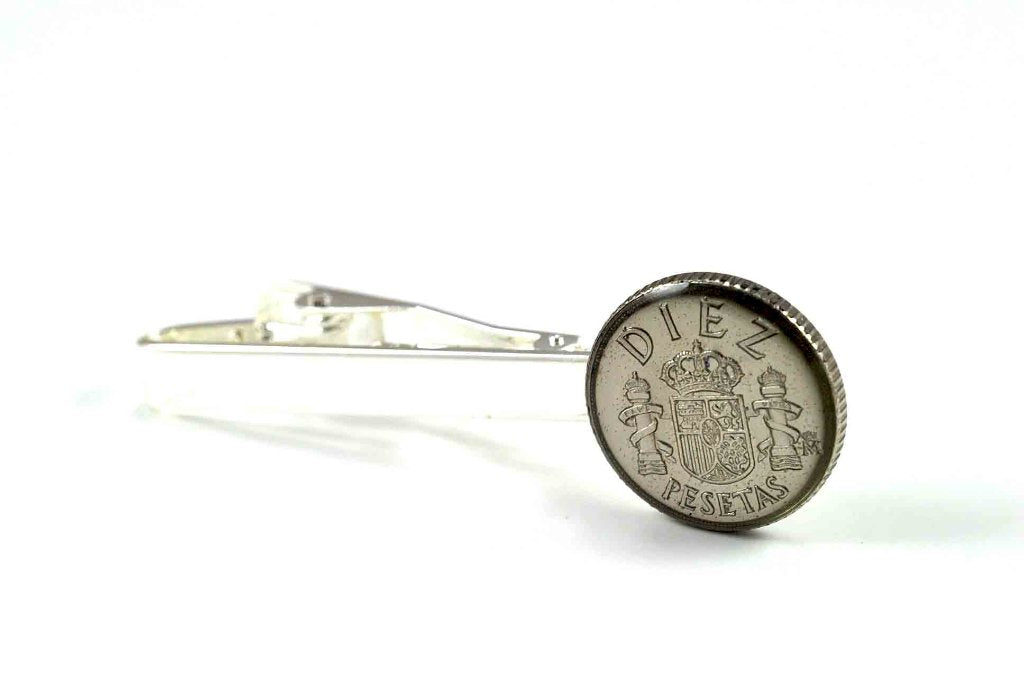 Pasador de Corbata Diez Pesetas