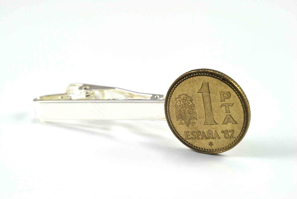 Pasador de Corbata Peseta Rubia II