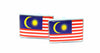 Gemelos  de Bandera Malasia