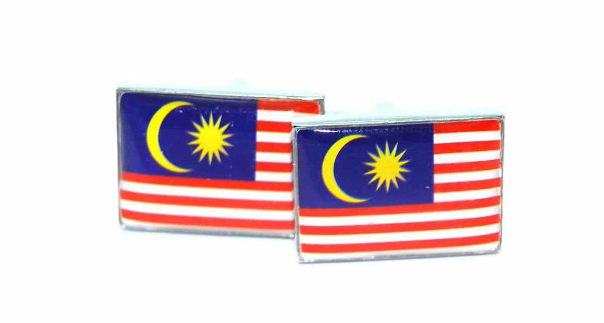 Gemelos  de Bandera Malasia