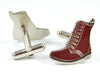 Gemelos Botas Dr Martens Rojas