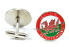 Gemelos Scooterist Gales - Scooterist Wales Cufflinks