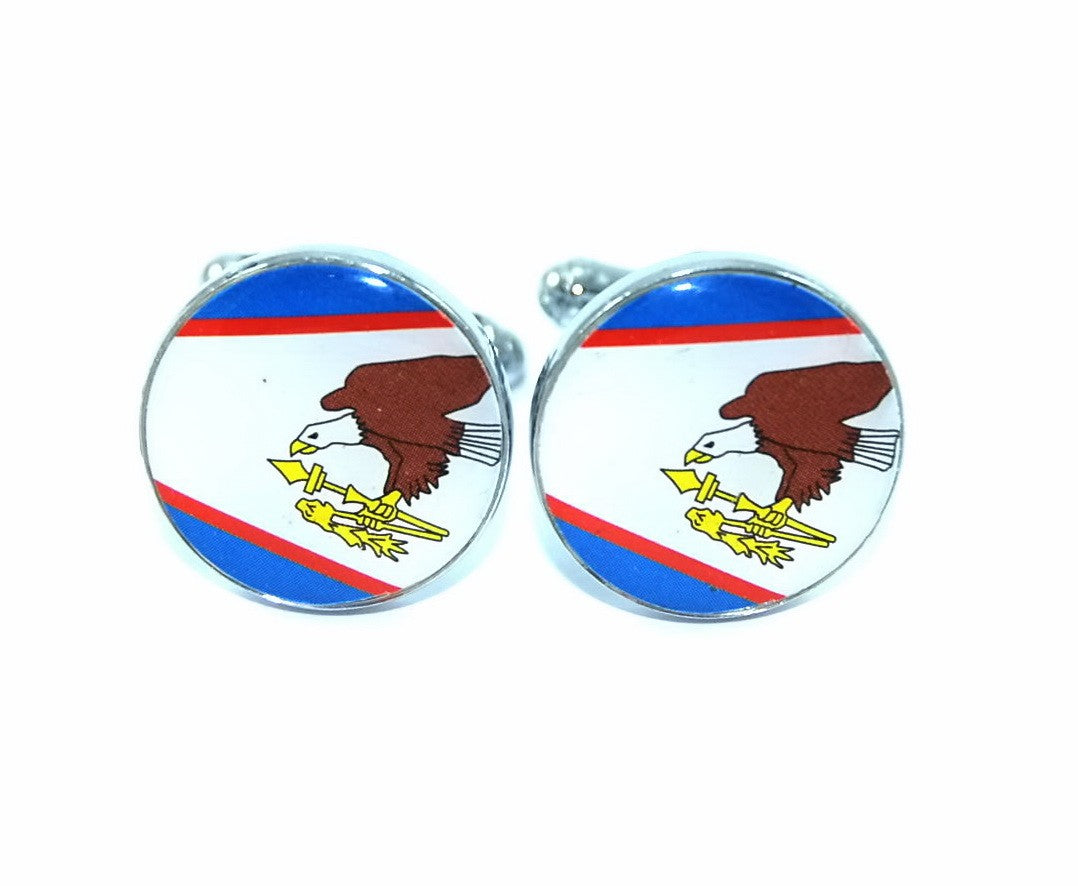 Gemelos  de Bandera American Samoa