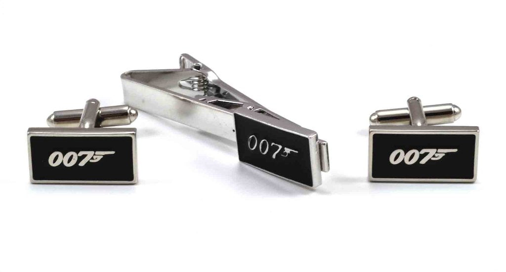Pasador de Corbata y Gemelos James Bond 007