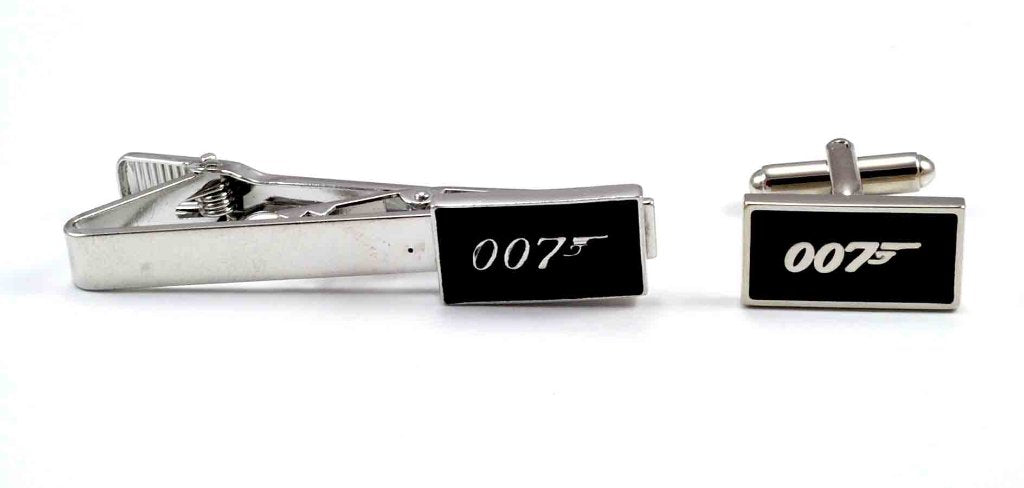 Pasador de Corbata y Gemelos James Bond 007