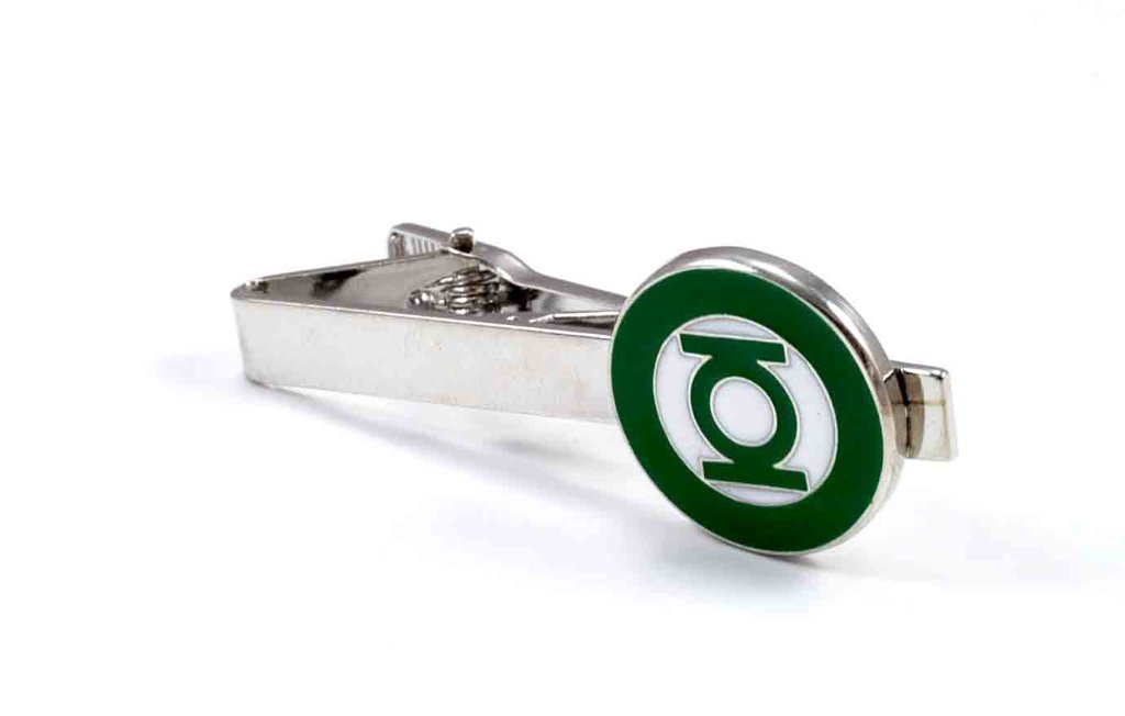 Pasador de Corbata Linterna Verde