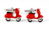 Gemelos para camisa Scooter Vespa Roja