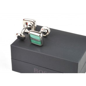 Gemelos Hugo Boss Robert Pastel Green