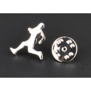 Pin Runner Plateado