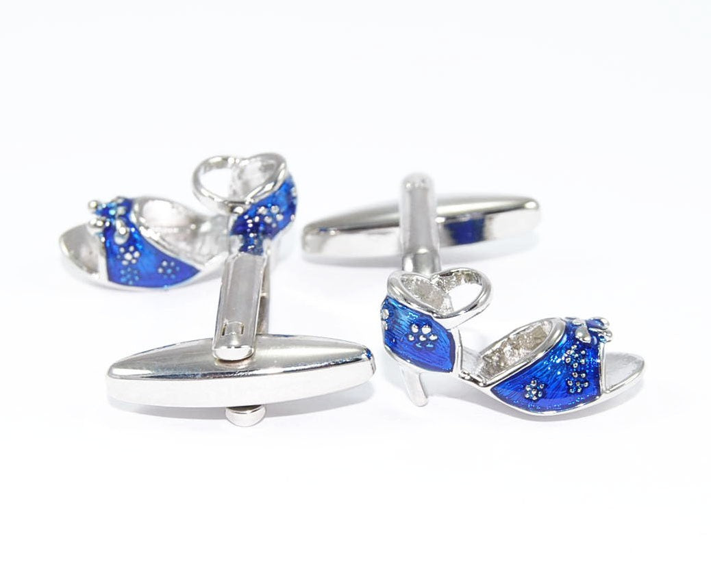 Gemelos Sandalias Azules