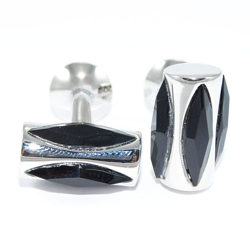 Gemelos Black Hammer Crystal Cuff