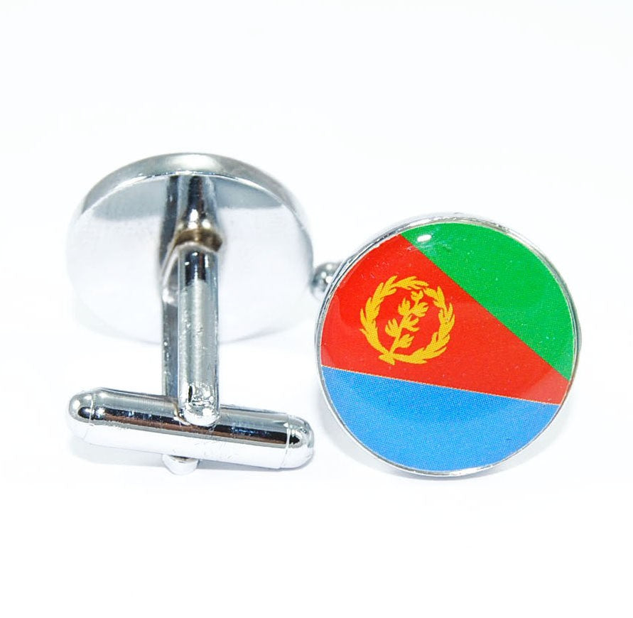 Gemelos  de Bandera Eritrea