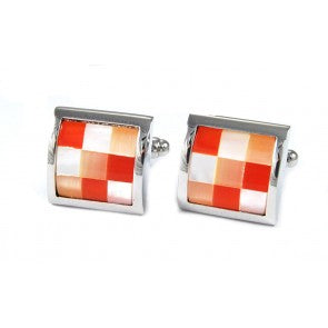 Gemelos Beour Orange Red & White Chess