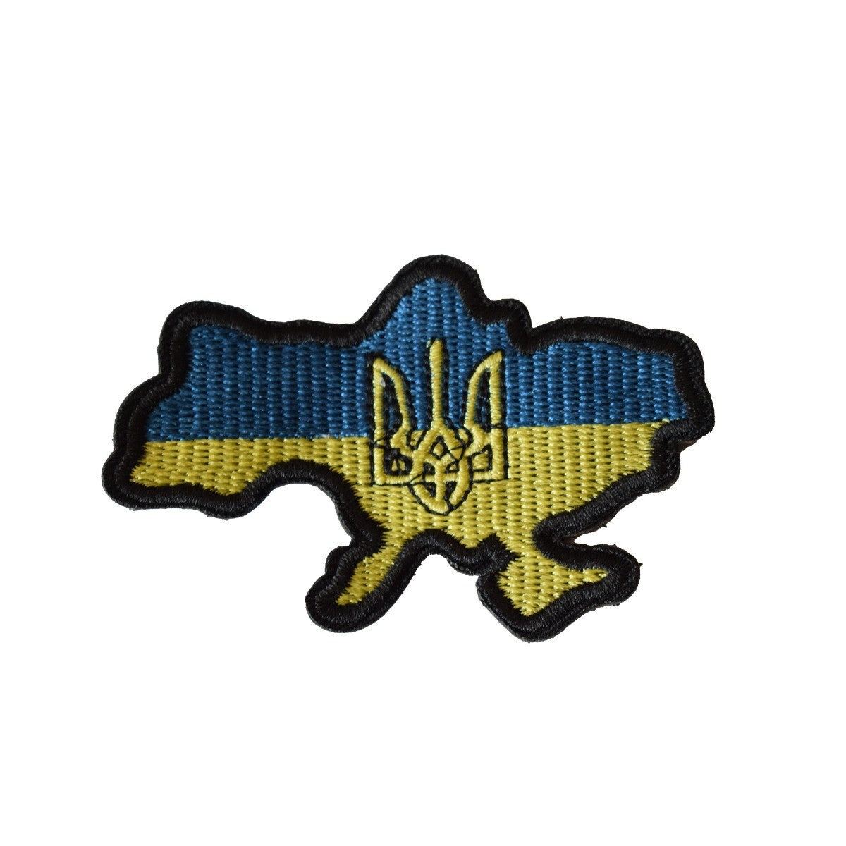 Parche Hook and loop Mapa y bandera de ucrania 7,5x3cm- Gemelolandia