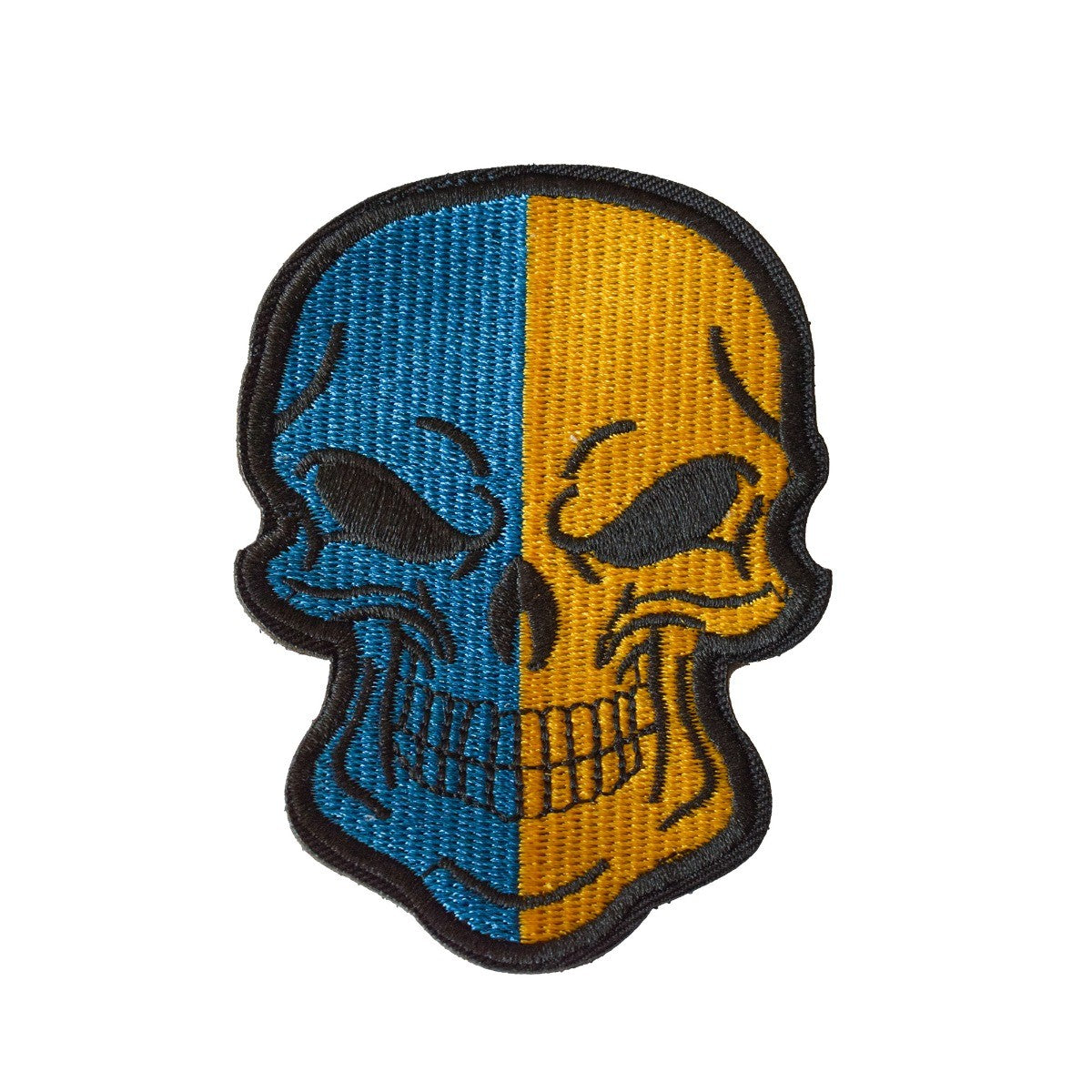 Parche Hook and loop Punisher bandera de ucrania 9x6,5cm- Gemelolandia