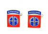 Gemelos de Camisa 82 Division Aerotransportada USA The 82nd Airborne Division US Cufflinks