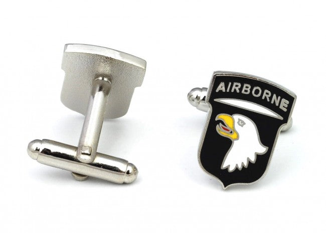 Gemelos de Camisa 101 División Amerícana Aerotransportada 101st US Airborne Division Cufflinks