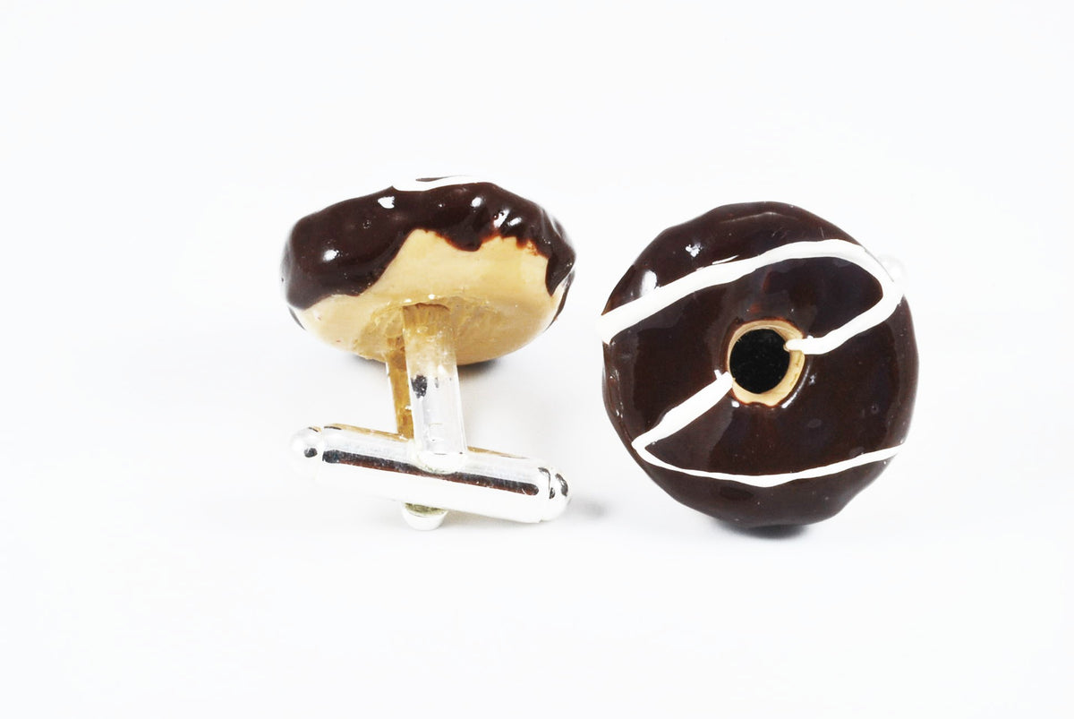 Gemelos Donuts Chocolate con Blanco