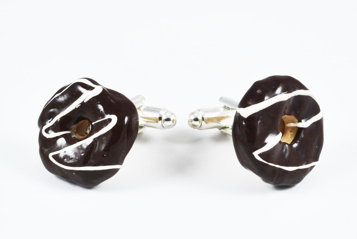 Gemelos Donuts Chocolate con Blanco
