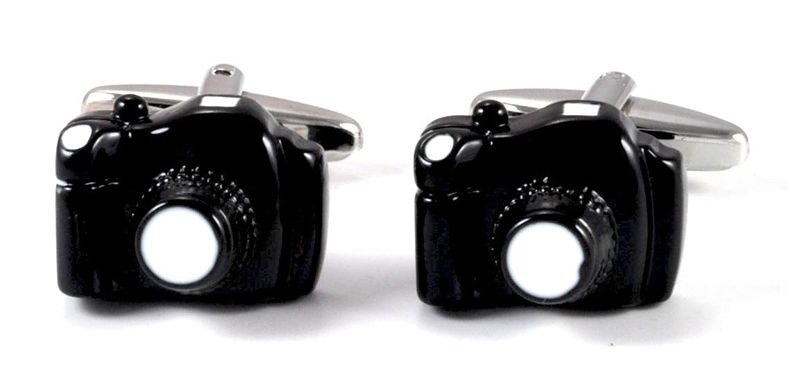 Gemelos Camara Reflex Negra