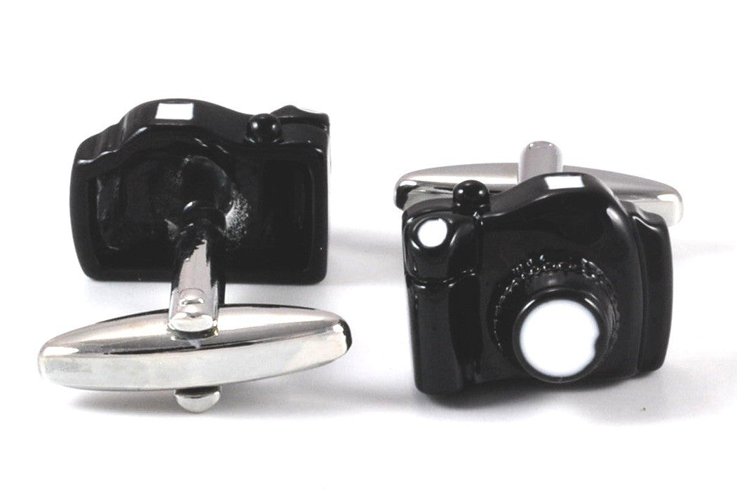 Gemelos Camara Reflex Negra