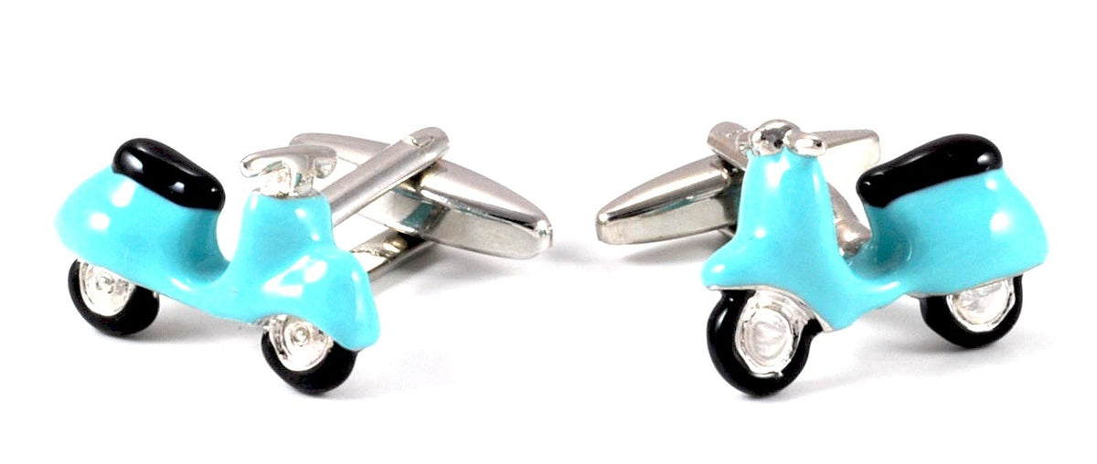 Gemelos Ciclomotor Azul Celeste