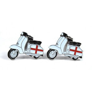 Gemelos Lambretta-Vespa Cruz San Jorge (England)