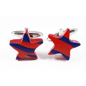 Gemelos Unoiss Estrellas Rojas y Azules