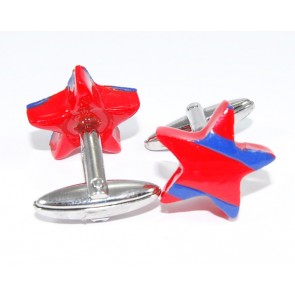 Gemelos Unoiss Estrellas Rojas y Azules