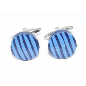 Gemelos Unoiss Rayas Azules