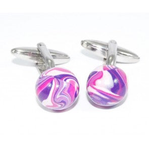 Gemelos Unoiss Bolas Lilas