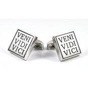 Gemelos Julio Cesar Veni Vidi Vici 18 mm
