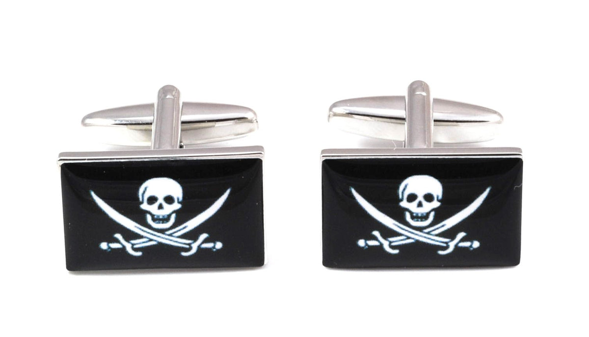 Gemelos Bandera Pirata