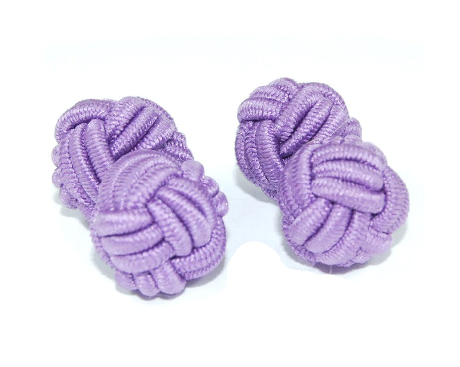 Gemelos Borla Bola Color Violeta