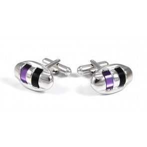 Gemelos Cristal Violeta y Negro