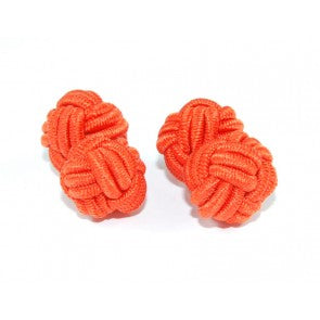 Gemelos Borla Bola Naranja