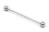Collar Bar Alfiler de Cuello Steel Rounded End Model II