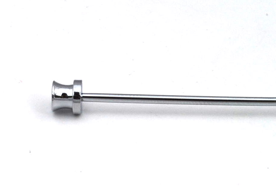 Collar Bar Alfiler de Cuello Steel Hat  End