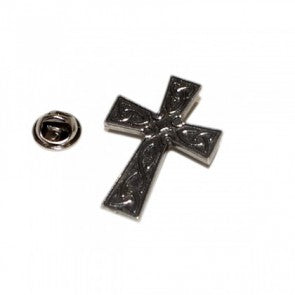 Pin de Solapa Cruz Celta Plated 35x25mm