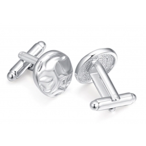 Gemelos para Boda Elegant Abstract Crystal Steel Plated Cufflinks