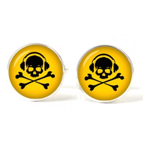 Gemelos para camisas Magglass Calavera DJ