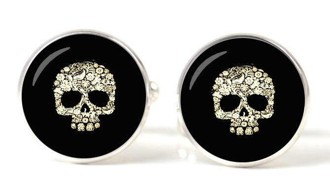 Gemelos Magglass Calavera Flores