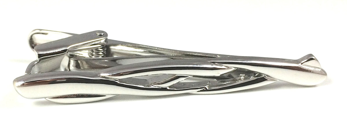 Pasador de Corbata Interlaced Steel Arms