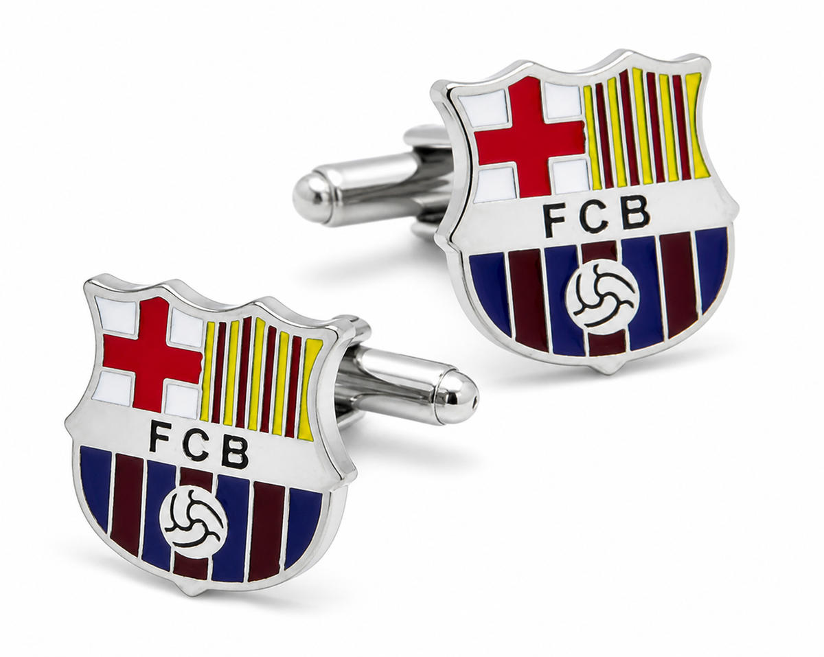 Gemelos para Camisa del FC. Barcelona a Color