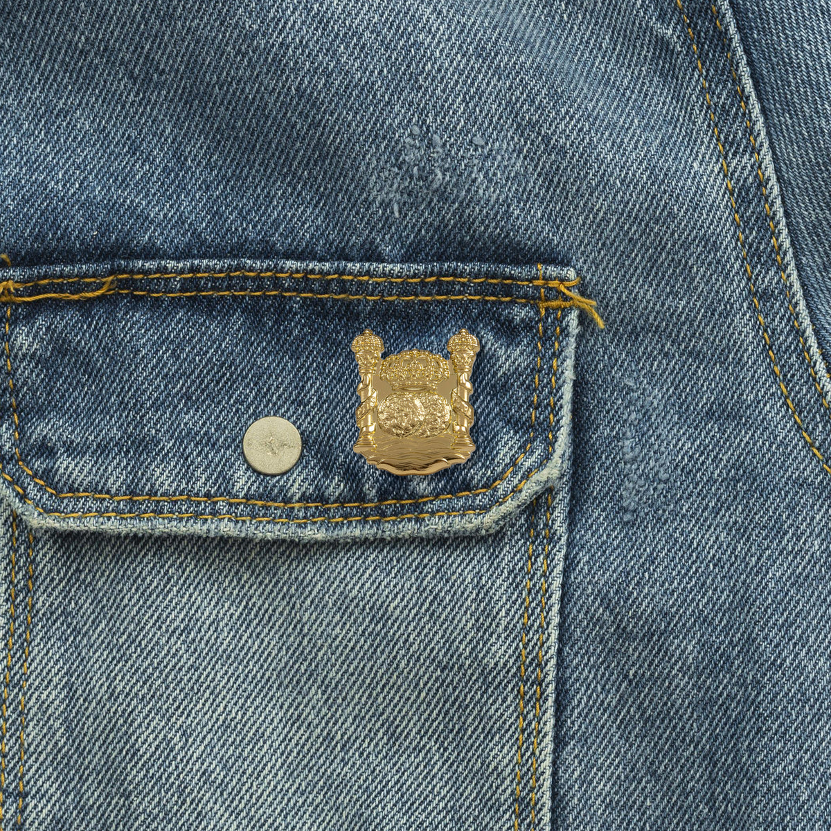 Pin de Solapa del Columnario de Moneda de 8 Real