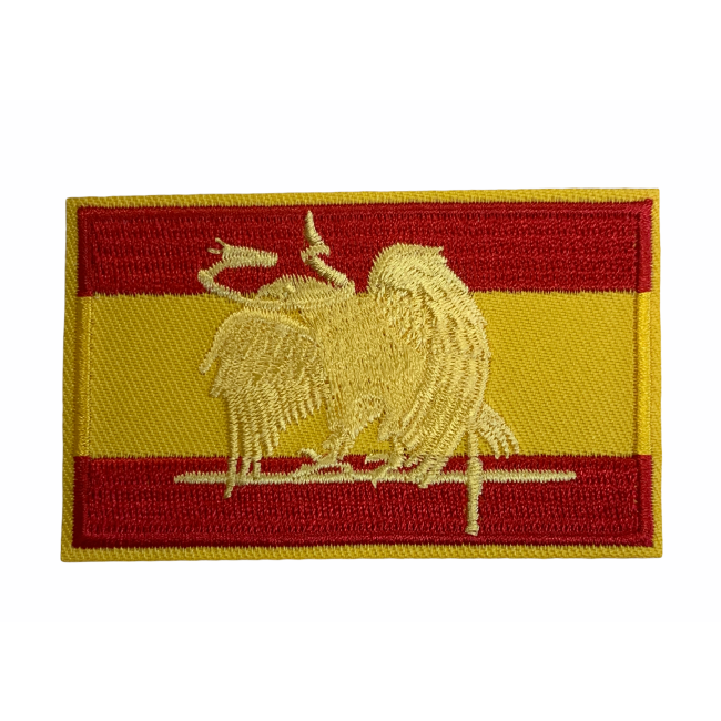 Parche Bandera de España del cuerpo Militar de Especialistas 8x5 cm