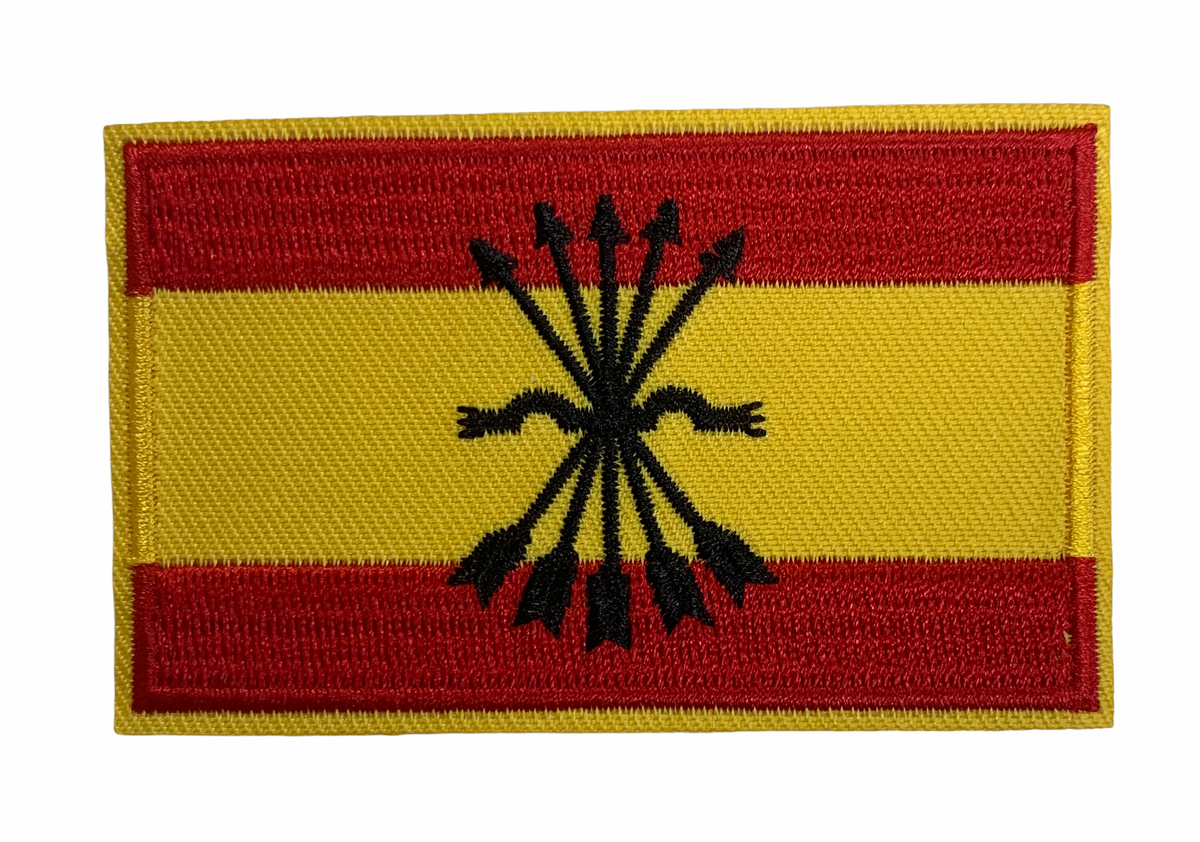Parche Bandera de España Falange 8x5 cm
