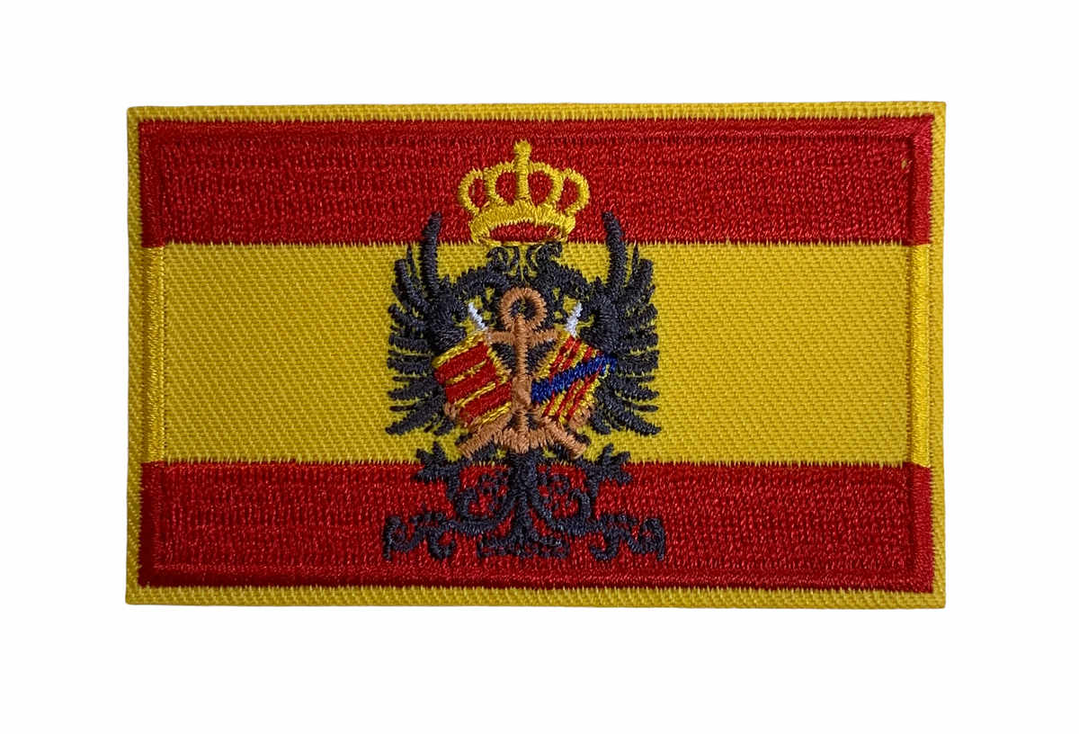 Parche Bandera de España Escudo del Tercio de la Armada TEAR 8x5 cm